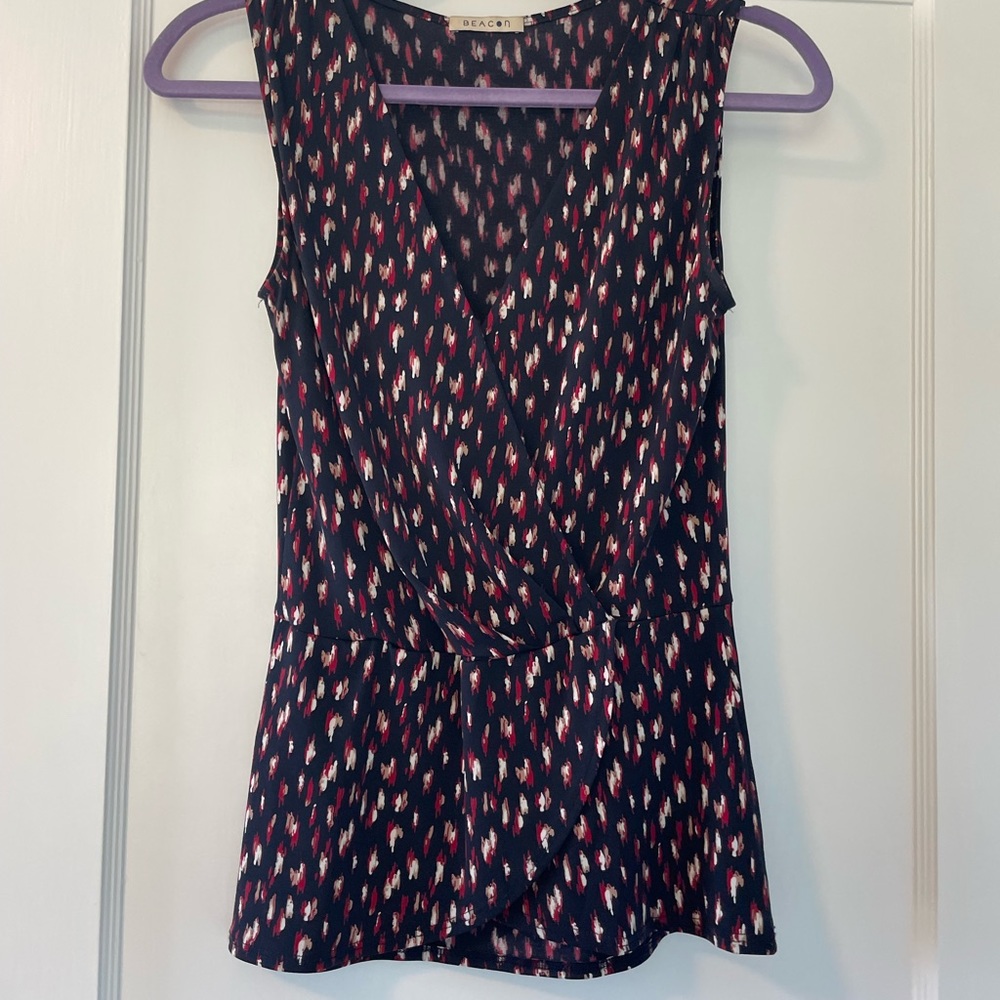 Beacon • Faux Wrap Blouse